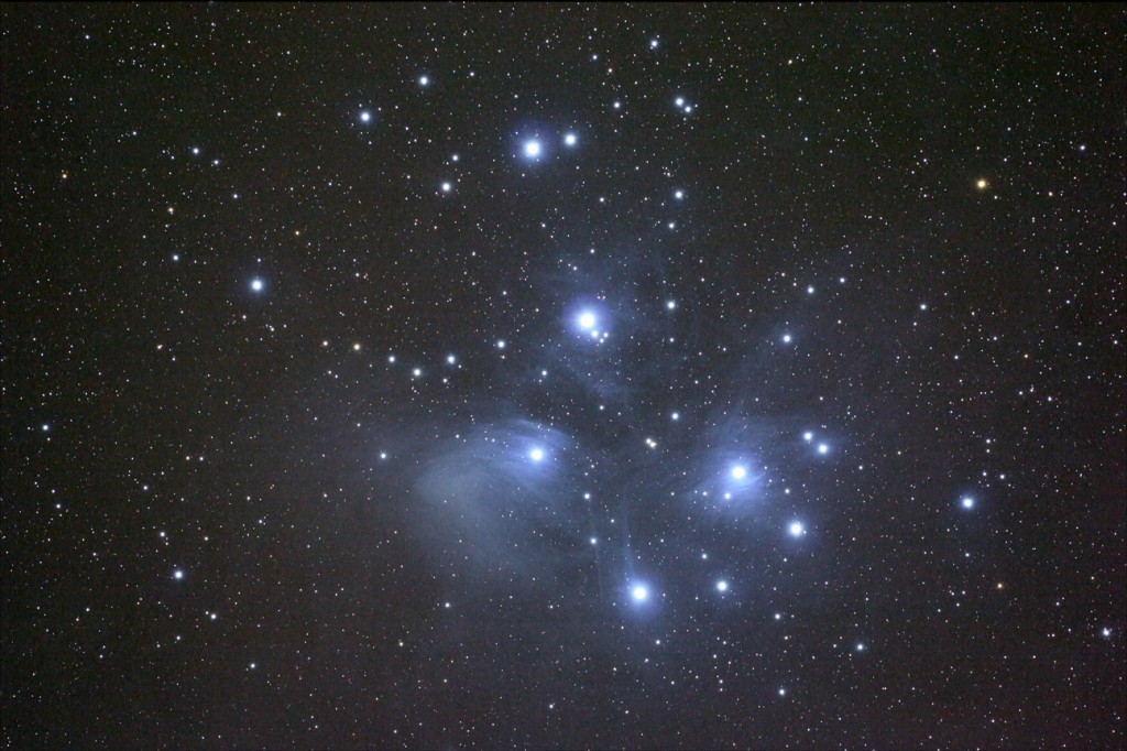 M45, the Pleiades.